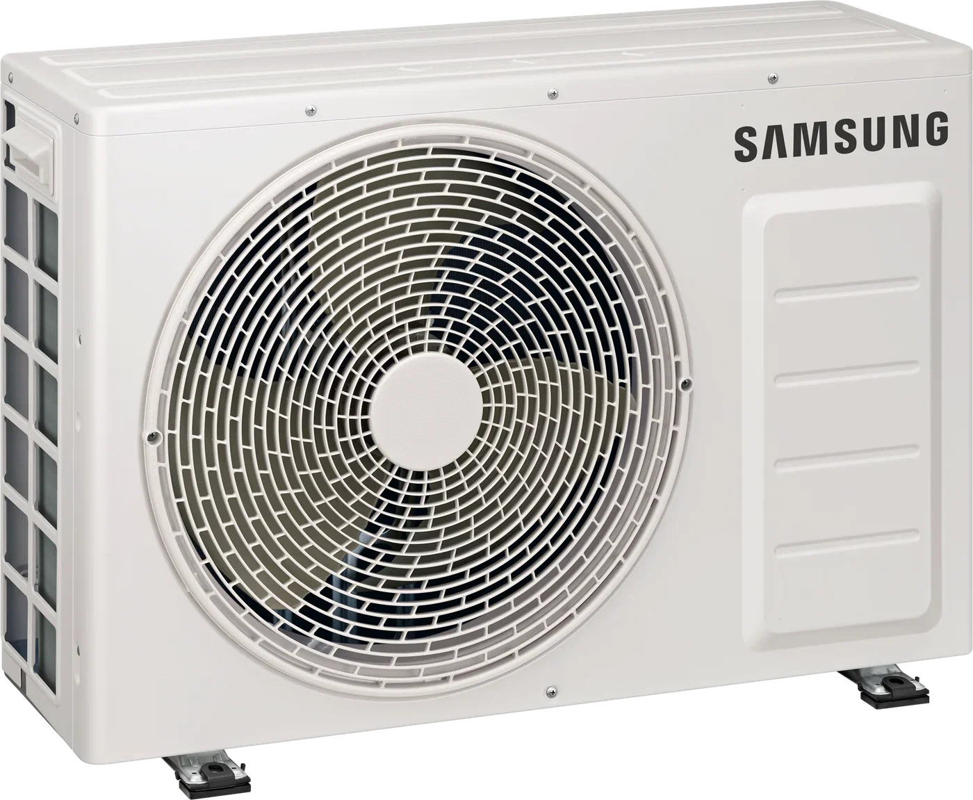 Samsung útitæki séð að framan með viftunni